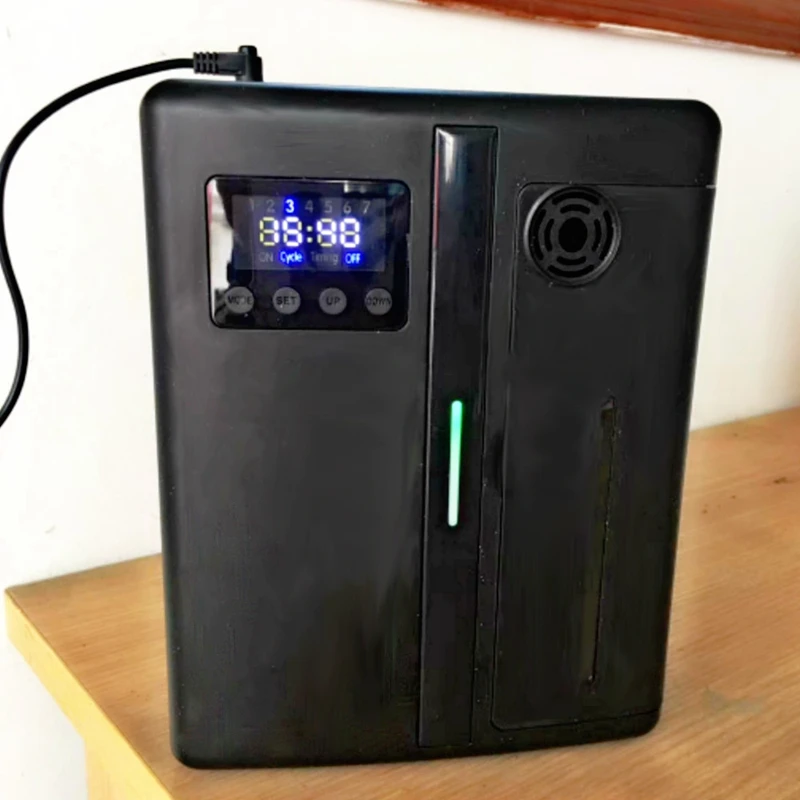 

ligent Fragrance Machine 300 Cubic Meter Cycle Aromatherapy Machine 4W 12V 160Ml Timer Function Bar Mall Hotel Lobby Aeroso