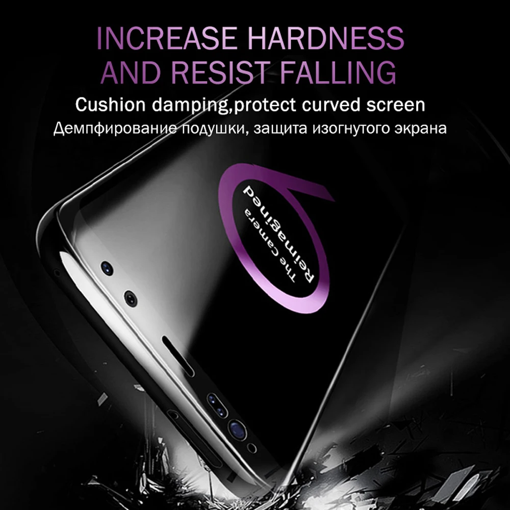 ZLNHIV для samsung Galaxy S8 S9 S10e S10 plus закаленное стекло полное покрытие S7 edge защитная