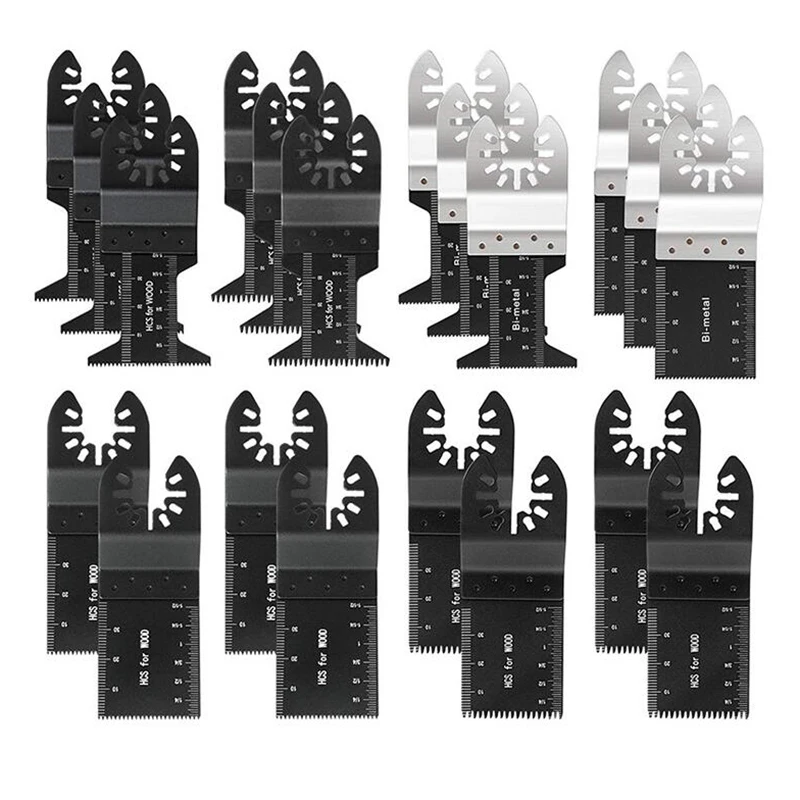 

Oscillating Blade Multi Function Wood Cutting Kit Tool Precision Saw Blades for Renovator