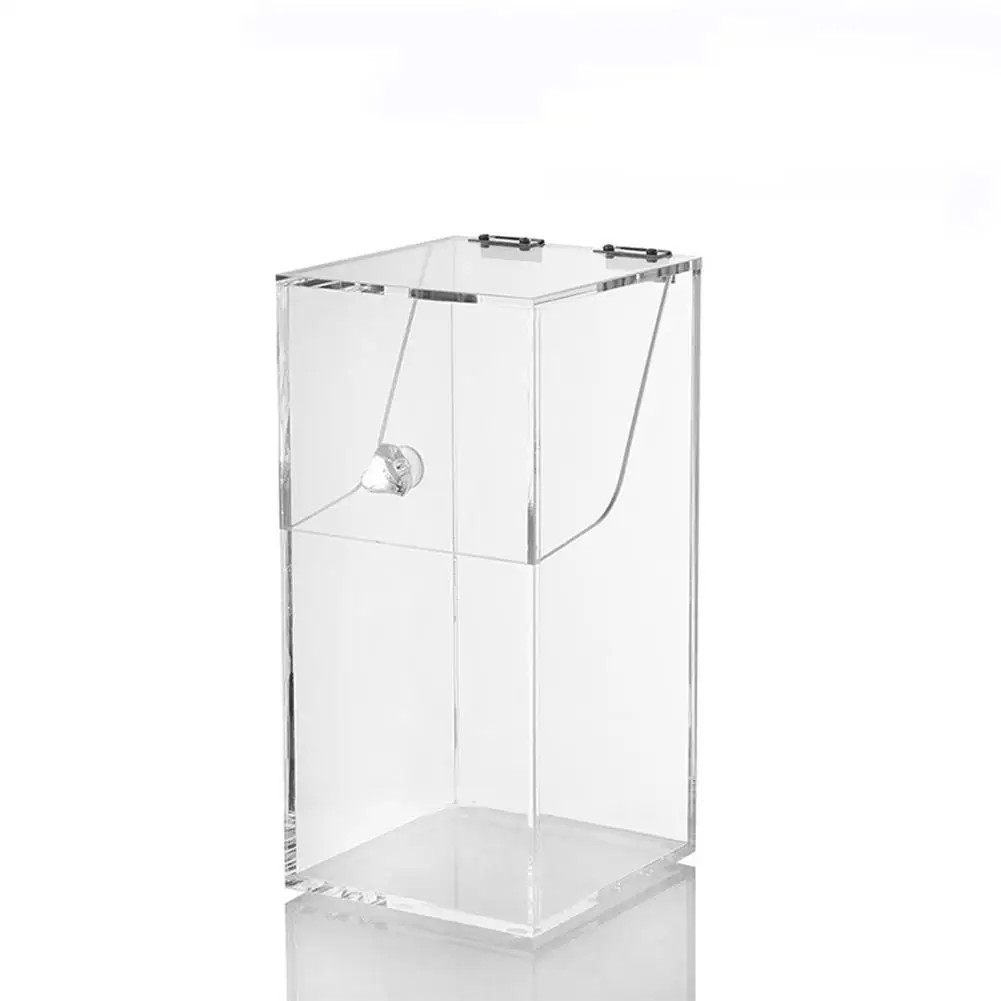 

1PC Clear Acrylic Make Up Brush Lipstick Holder Stand Cosmetic Organizer Case