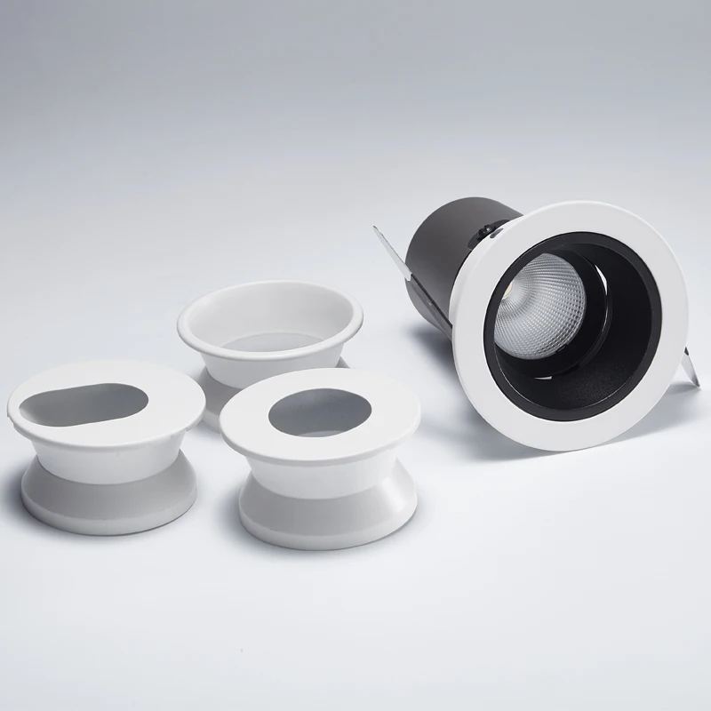 Alluminio Регулируемый прожектор для гостиной с поверхностным монтажом