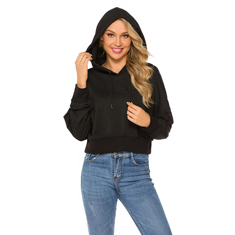 

Fashion Women Hoodies Sweatshirts Women Casual Long Sleeve Pocket Shirt Hooded Sweatshirt Pullover Women Hoodies