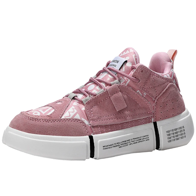 Фирменные туфли на платформе Для женщин обувь для скейтборда кроссовки мужчин