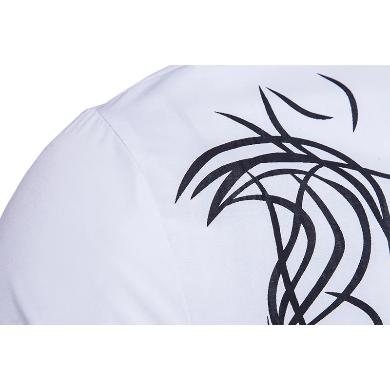 

2021New Men Casual Long-Sleeved Stretch T-Shirt Retro Style High-Quality Cotton Long T-Shirt Fashion All-Match Pullover Sweater