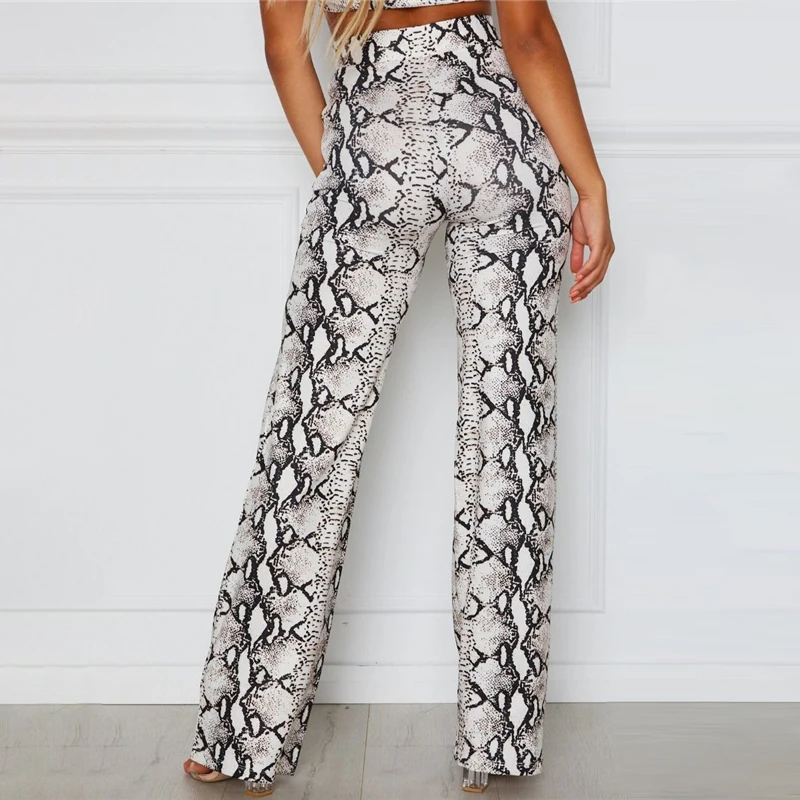 2019 новые летние расклешенные женские сексуальные обтягивающие брюки с высокой