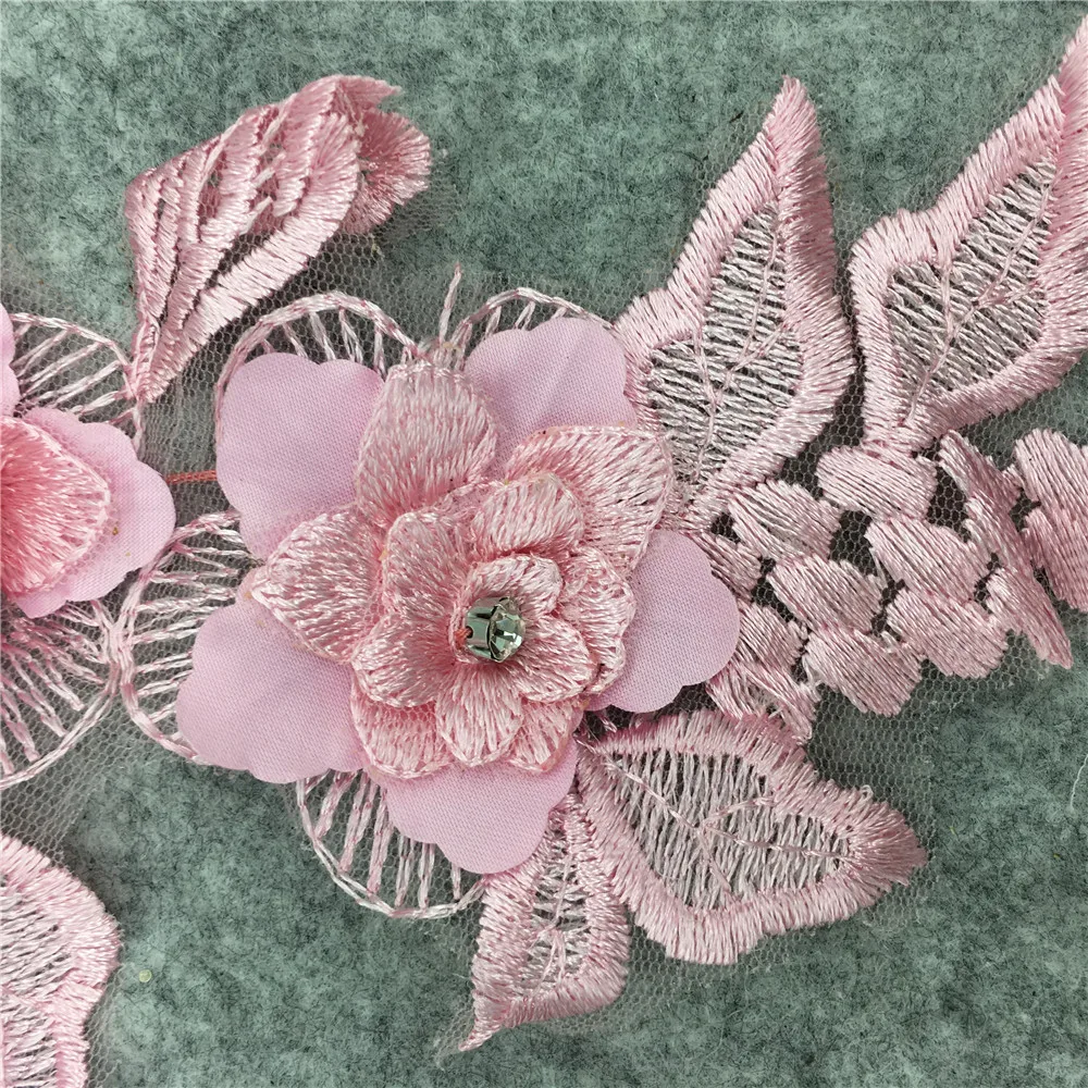 1 шт. декоративная аппликация для воротника с цветочной вышивкой | Дом и сад