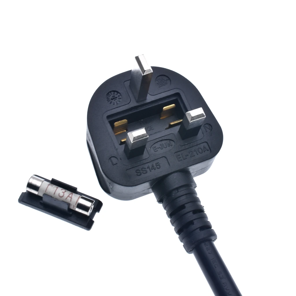 Великобритания BS1363 к IEC 320 C15 AC power Pord Гонконг/Сингапур/Малайзия Стандартный