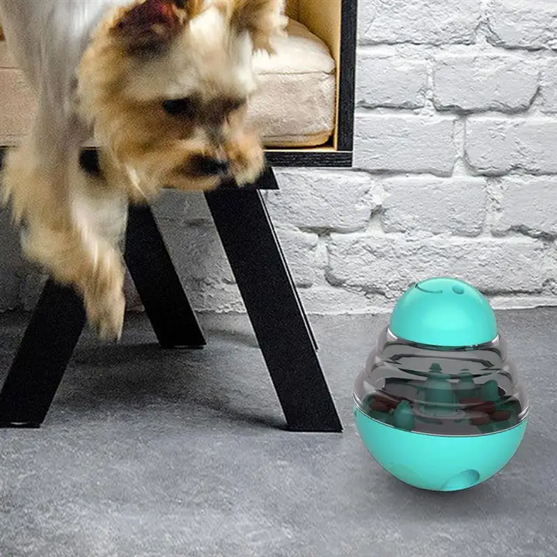 Interactive Toy Dog Treat Dispensing Smart IQ Leakage Food Ball Small Medium Large Pet Puppy Play Game | Дом и сад