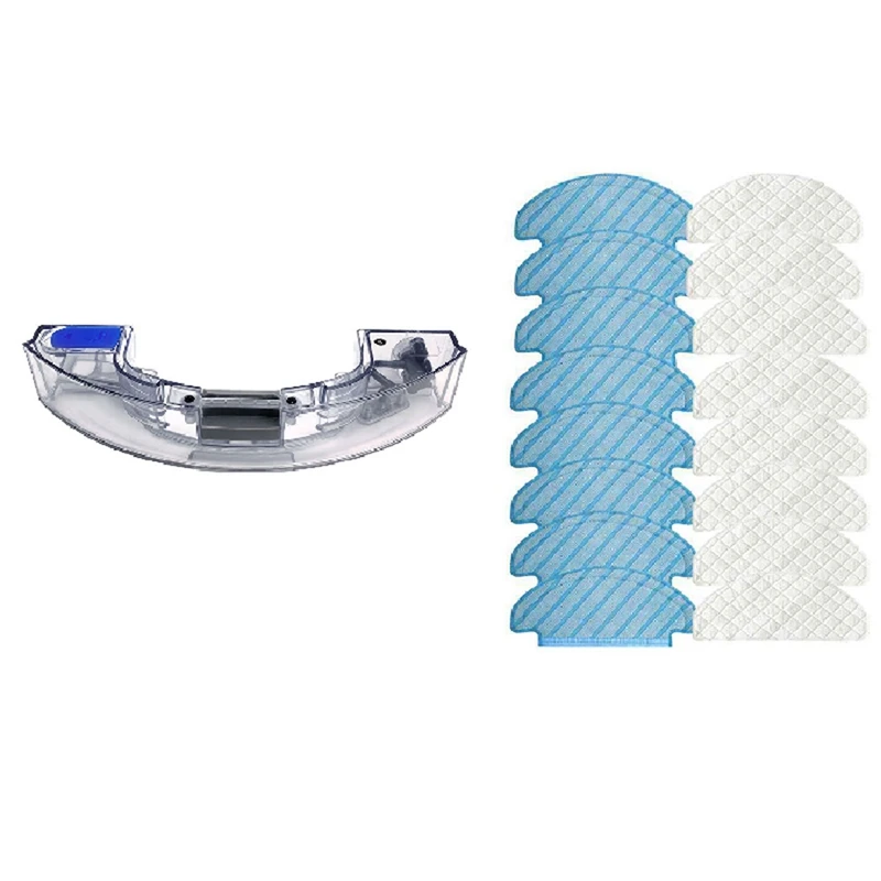 

2 Set Vacuum Cleaner Accessories: 1 Pcs Water Tank Replacement Parts & 1 Set Disposable Wipes + Cleaning Wipes Cloth