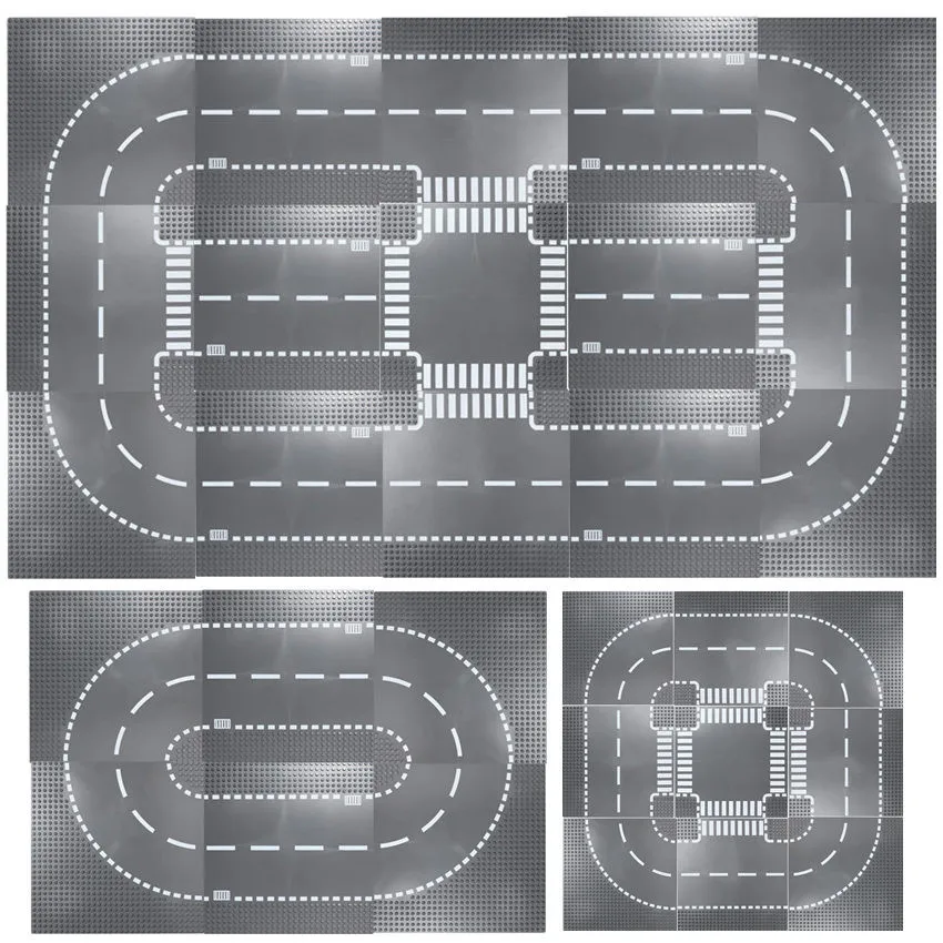 Базовая пластина высокого качества 32*32 точки для городской дороги моря пляжа