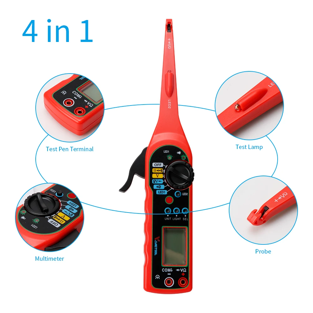 Новый цифровой мультиметр Power Electric Circuit многофункциональный инструмент для