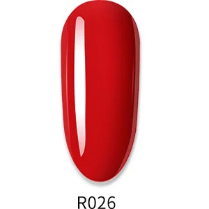 R026 MOZIUR 10 мл УФ Цветной Гель-лак для ногтей - Цвет: R026