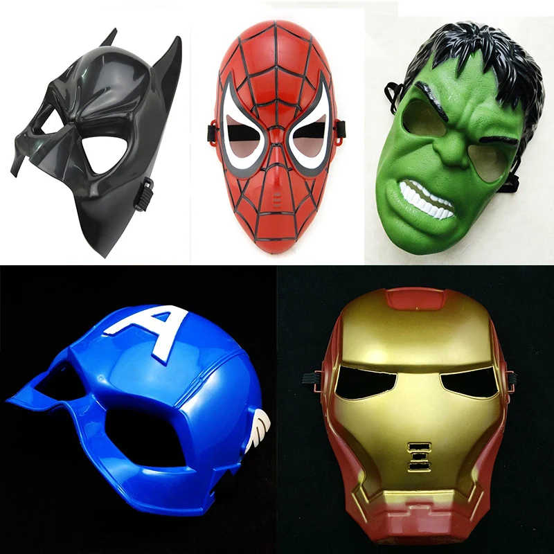 Хэллоуин супергерой Халк Человек паук Бэтмен Американский капитан из