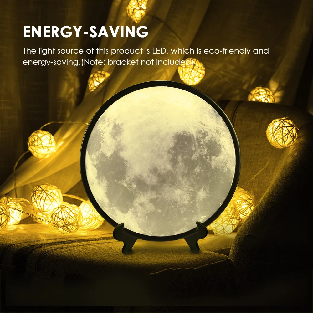 Светодиодный зеркало луна лампа Романтический макияж Lampara подвесное лампы