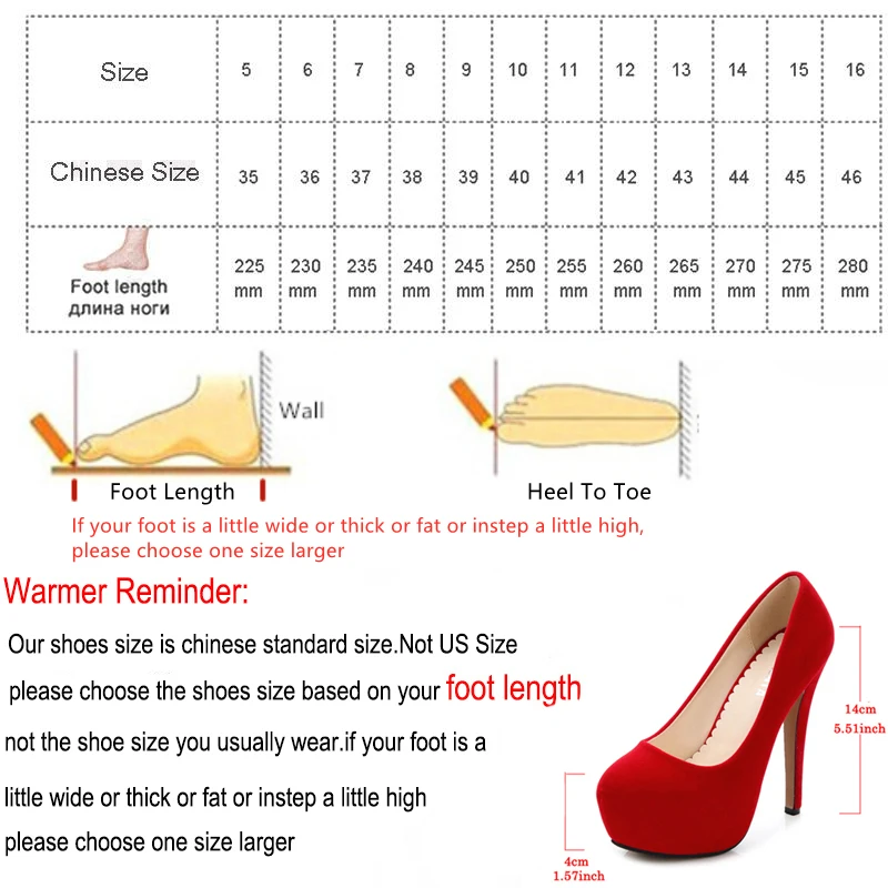 

Women nightclub thin heel pumps sexy large size 14cm high heels brand pole dancing shoes flocking platform high heels pump women