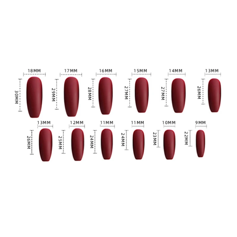 

Long Fake Nail Patches Platinum Wearable Nail Patch Finished Nail Patches 24 Pcs Nail Patch With Glue Nails Accesorios