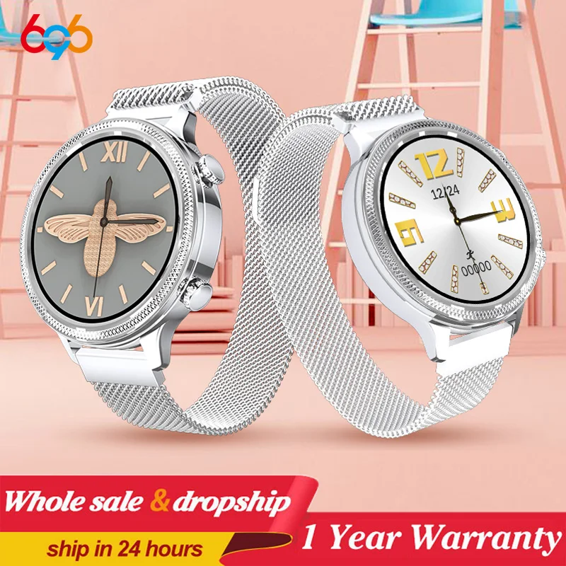 Новые женские умные электронные часы роскошные Цифровые с артериальным