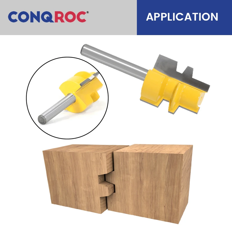 Концевая фреза с прямым хвостовиком 1/4 дюйма 6 35 мм|Фреза| |