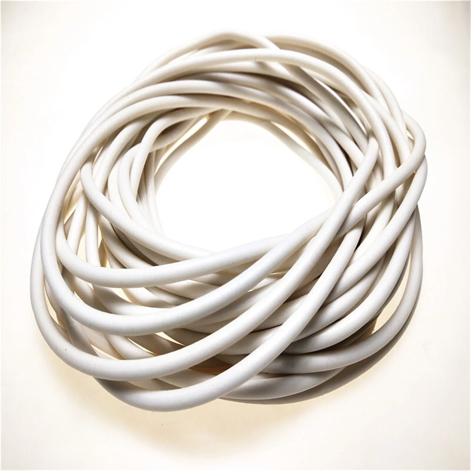 

Vacuum Chuck Silicone Foaming Strip Round Sponge Strip, Length 1-5m Diameter 6mm Round Silicone Sealing Strip,