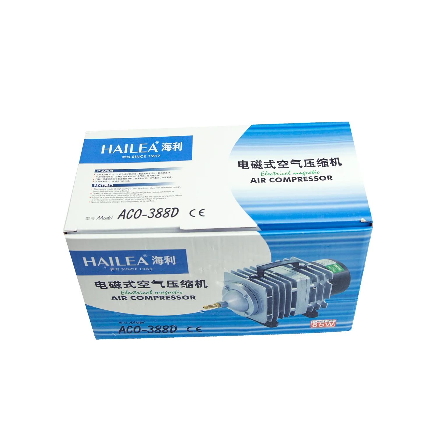 220V 135W воздушный компрессор насос тихий бесщеточный масляный уменьшенного