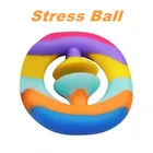 Поп мяч стресса антистрессовый палец рукоятка снимающий стресс фиджет-игрушки для взрослых; Простые детские улыбающегося, антистрессовые игрушки декомпрессии оптовая продажа