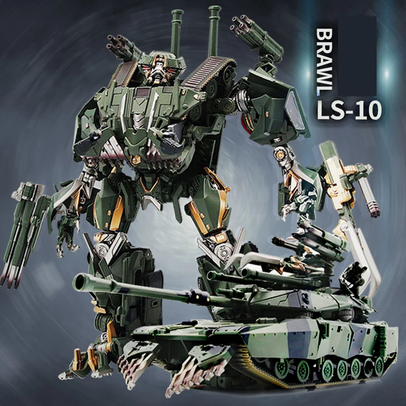 Трансформер Brawl BMB Black Mamba LS 10 LS10 металлическая пленка из сплава выпуск voyager экшн