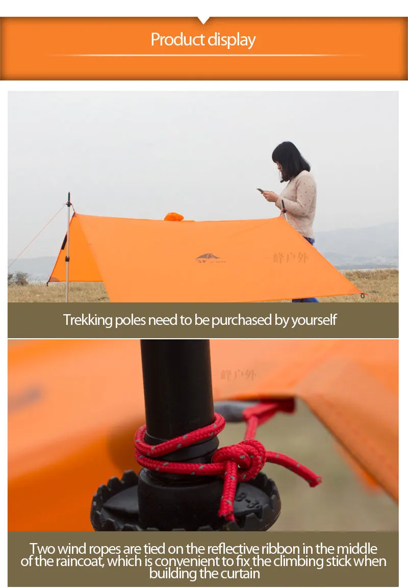 

Fashion Adult Raincoat Waterproof Long Poncho Women Men Rain Coat Hooded For Outdoor Hiking Travel Fishing Climbing Thickened