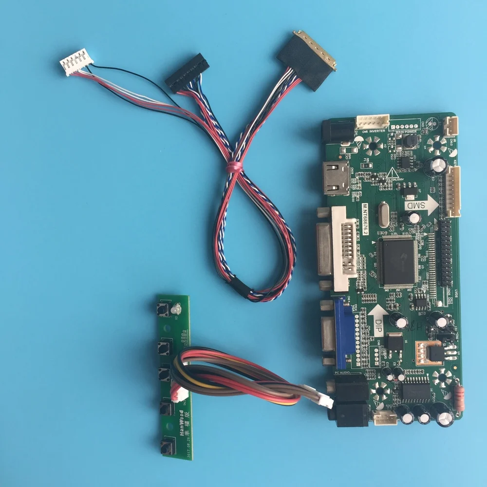 

Kit For A089SW01 V0 A089SW01 V1 LED LCD HDMI-compatible DVI 1024X600 8.9" VGA Screen Panel monitor Controller board 40pin LVDS
