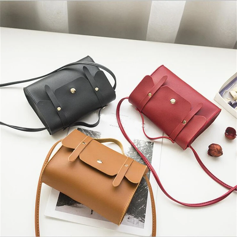 

LKEEP Women Small Square Bag Ladies Fashion Handbag Retro Shoulder Bags Messenger Bag Mobile Phone Packet Flap Casual Versatile