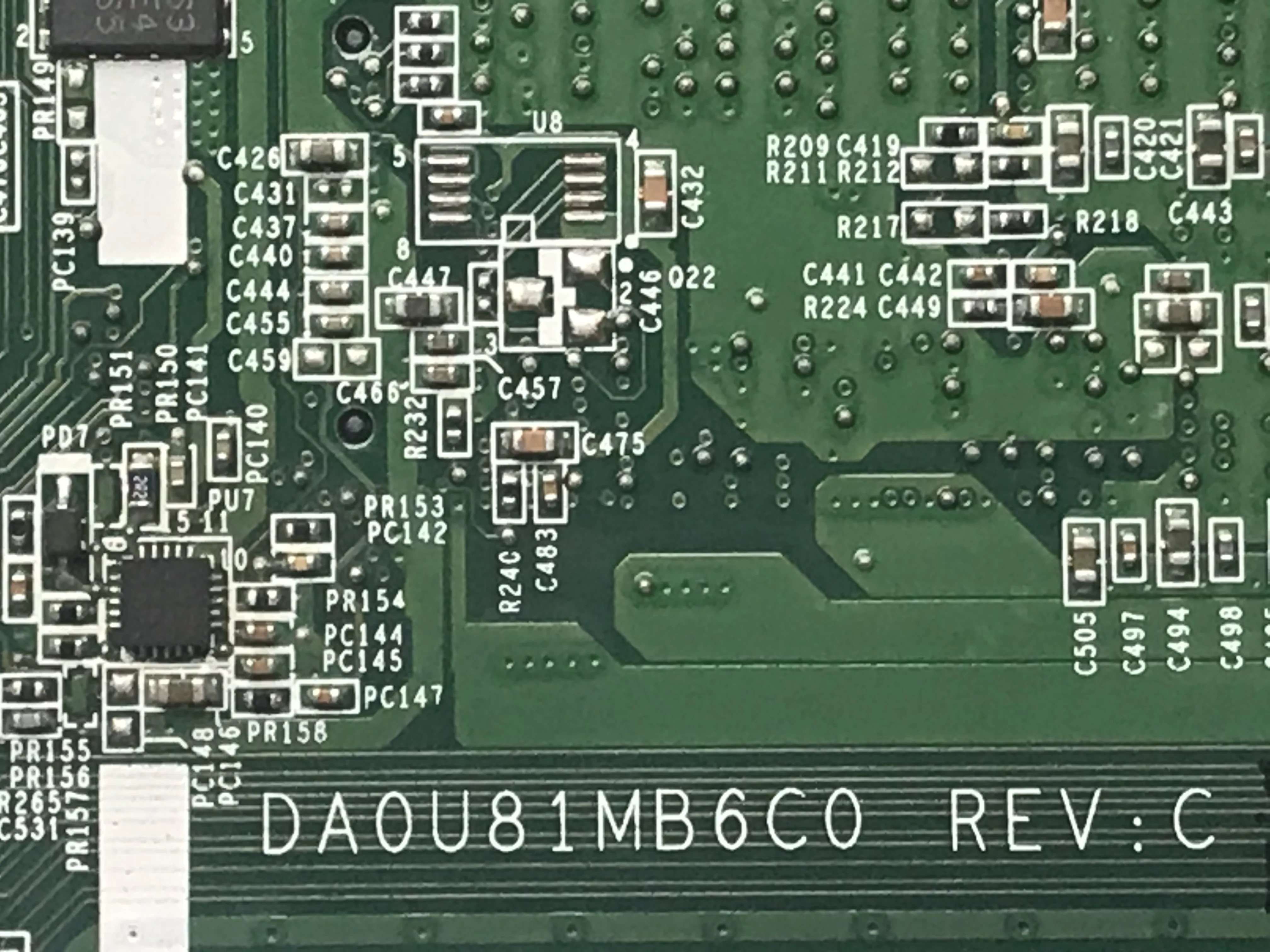 Доступно. Абсолютно Новый. DA0U81MB6C0 REV : C для материнской платы ноутбука HP Pavilion 15 N. С