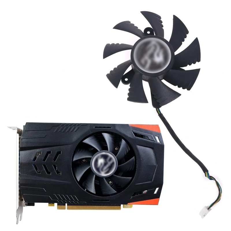 

27RA 75mm 85mm 4pin Cooler Video Card Cooling Fan for iGame GeForce GTX 1070Ti 1080