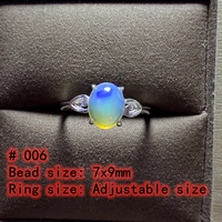 natural opal ring wedding engagement ring party elegant jewelry gift for the girl
