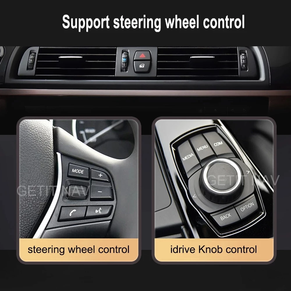 IPS DSP Android 10 автомобильный видеоплеер Радио Стерео GPS навигация для BMW 1 серии 120i E81