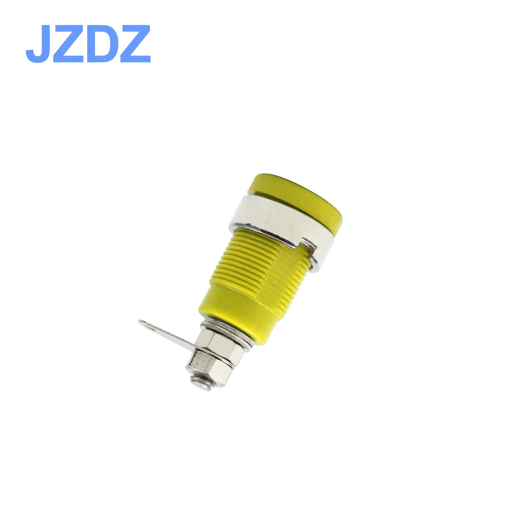JZDZ J.40018 10 шт. нейлоновый Безопасный 4 мм банановый гнездовой штекер крепление на