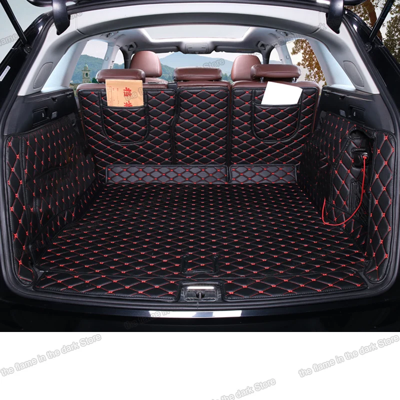 Кожаный коврик для багажника автомобиля Коврики Audi Q5 2008 2009 2010 2011 2012 2013 2014 2015 2016 2017