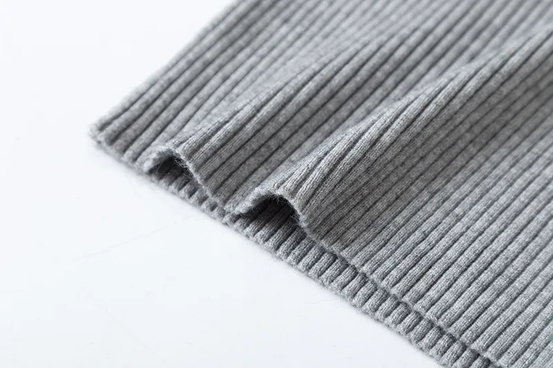 New Girls Sweaters Ribbed Children Sweaters 1-6Years Winter Sweater