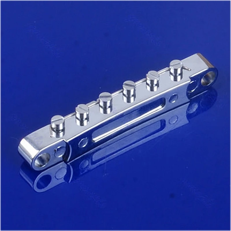 

Chrome Guitar Bridge Tune-O-matic Tailpiece Tail For Les Paul LP Style Set New Drop Shipping