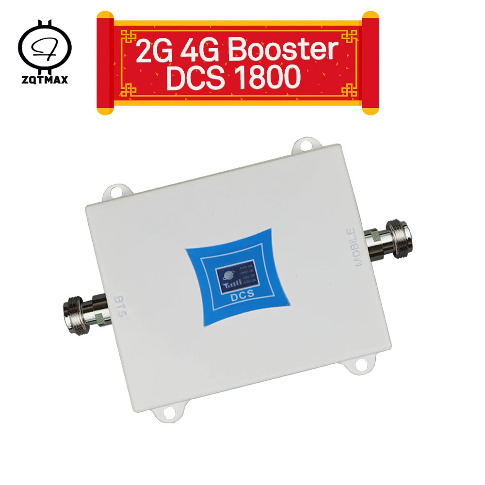 Усилитель сотового телефона ZQTMAX 65 дБ GSM 1800 2g 4g репитер DCS МГц lte|Усилители сигнала| |