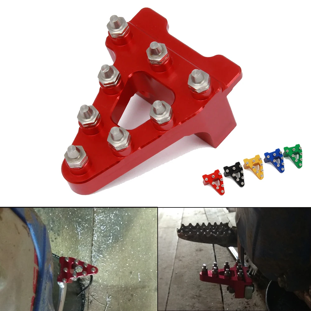 

Наконечники на педаль заднего тормоза для мотоциклов Honda CRF50, CRF 50, XR50, чёрные, красные, зеленые, синие