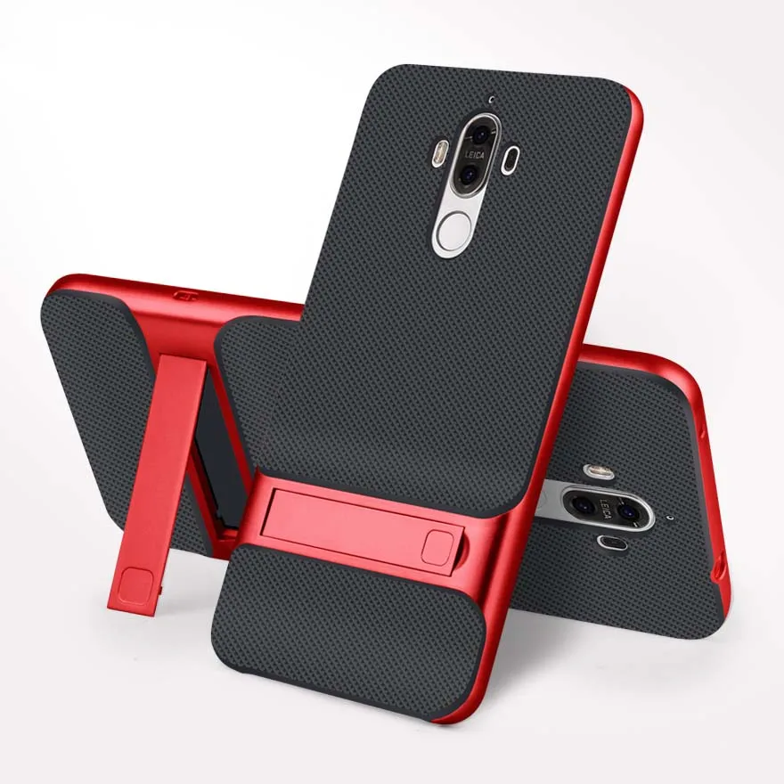 Royce Red 3D крышка телефона на подставке чехол для huawei mate 9 силиконовый чехол TPU PC 360 Защитный чехол Funda huawei mate 9 mate 9 задняя Броня - Цвет: Royce Red