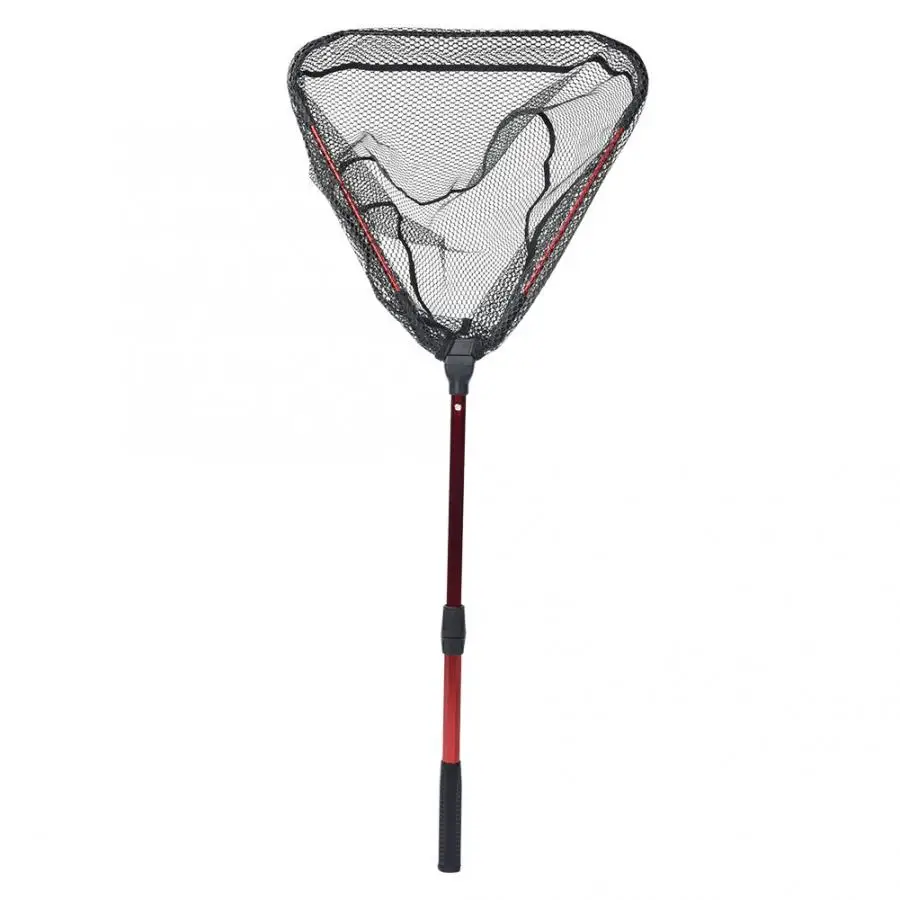 Складная рыболовная сеть треугольные рыболовные сети для ловли нахлыстом