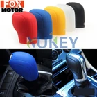 1P Головка редуктора Ручка переключения силиконовый чехол ручной тормоз крышка чехол для VW Golf 6 GTI DSG Jetta Tiguan POLO BORA Passat B7 Tiguan Touran