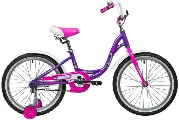 Велосипед NOVATRACK 20&quot ANGEL фиолетовый | Спорт и развлечения