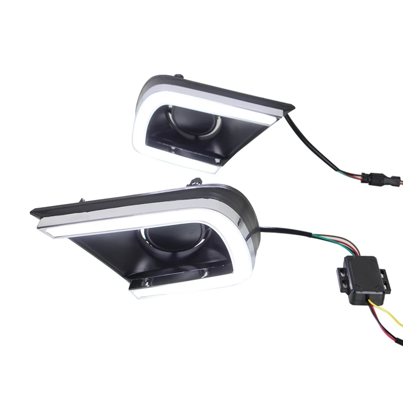 

2Pcs for Toyota INNOVA 2013-2015 with Two-Way Function Daytime Running Lights