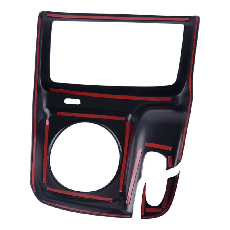 

2pcs Gear Shift Frame ABS Car Center Cover For Honda Civic 2006-2011 New