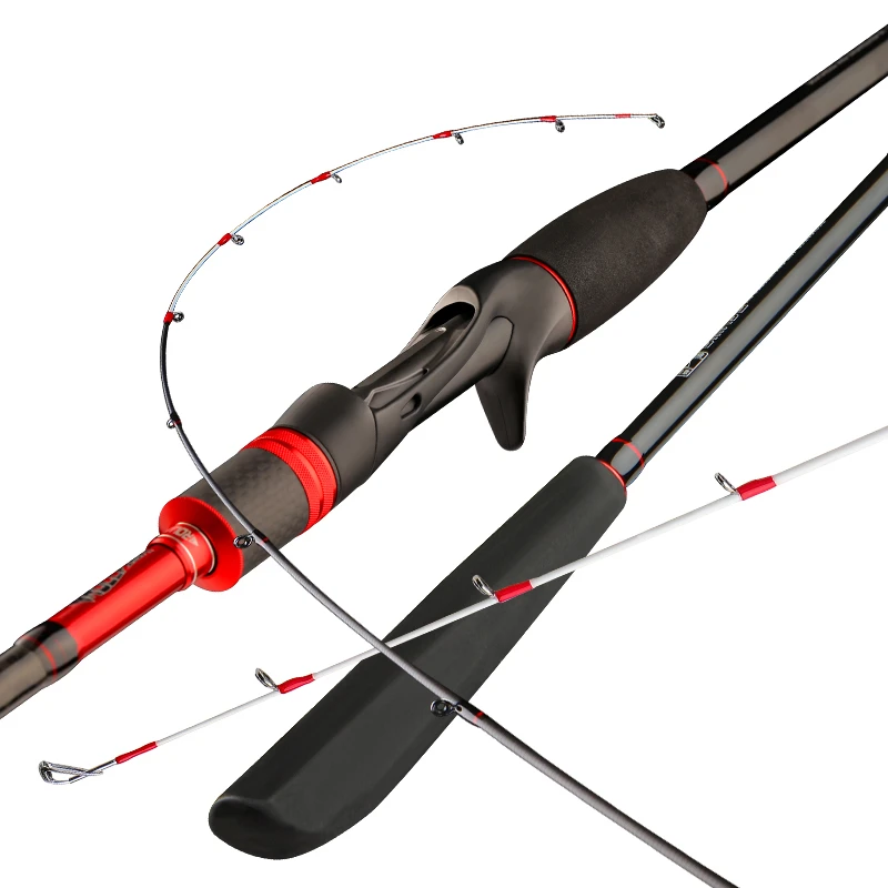 Squid Octopus Fishing Rod Casting Rod 1.68-2.02m 2 Section Fast Action Boat Casting Rods Saltwater Hanchi Fishing Jigging Rods