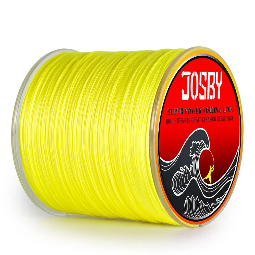 JOSBY 8 жильная плетеная рыболовная леска для ловли нахлыстом многонитевая