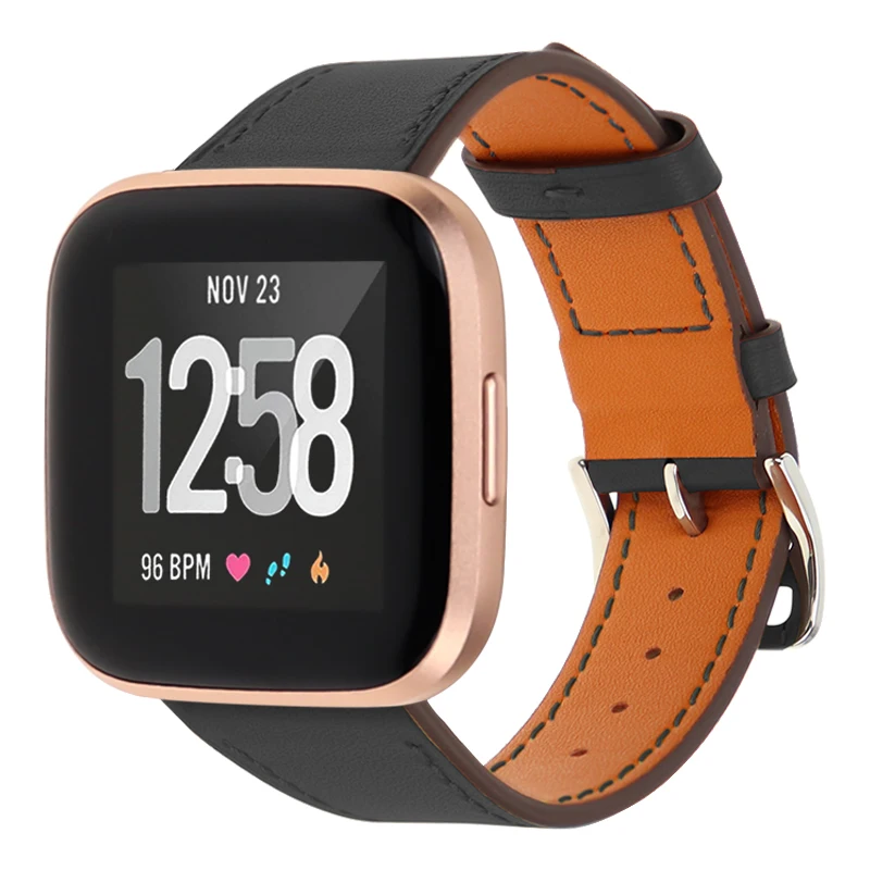 

Suitable for Fitbit Versa / Versa2 / Versa Lite leather strap wrist 20mm 22MM leather strap with bracelet neutral strap