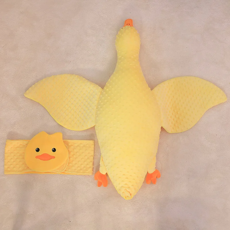 

Игрушки для детей большая белая гусиная выхлопная Подушка Детская комфортная кукла животное плюшевая игрушка детская искусственная плюше...