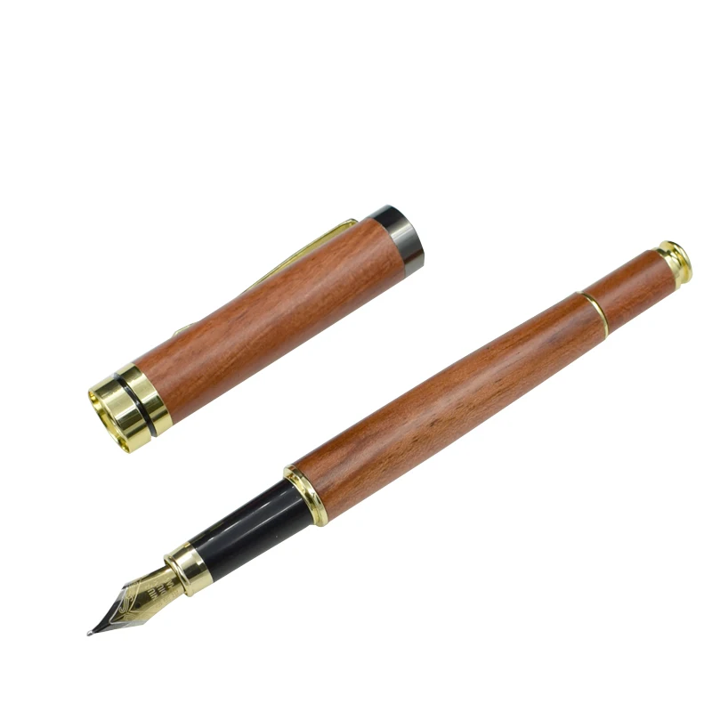 Высококачественная авторучка для письма винтажная деревянная 0 5 мм перо
